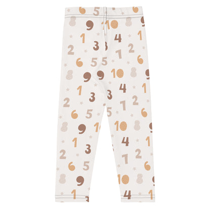 Kid's Leggings - Bohemian Girls - Numbers