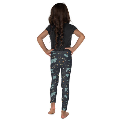 Kid's Leggings - Constellations for Space Travellers