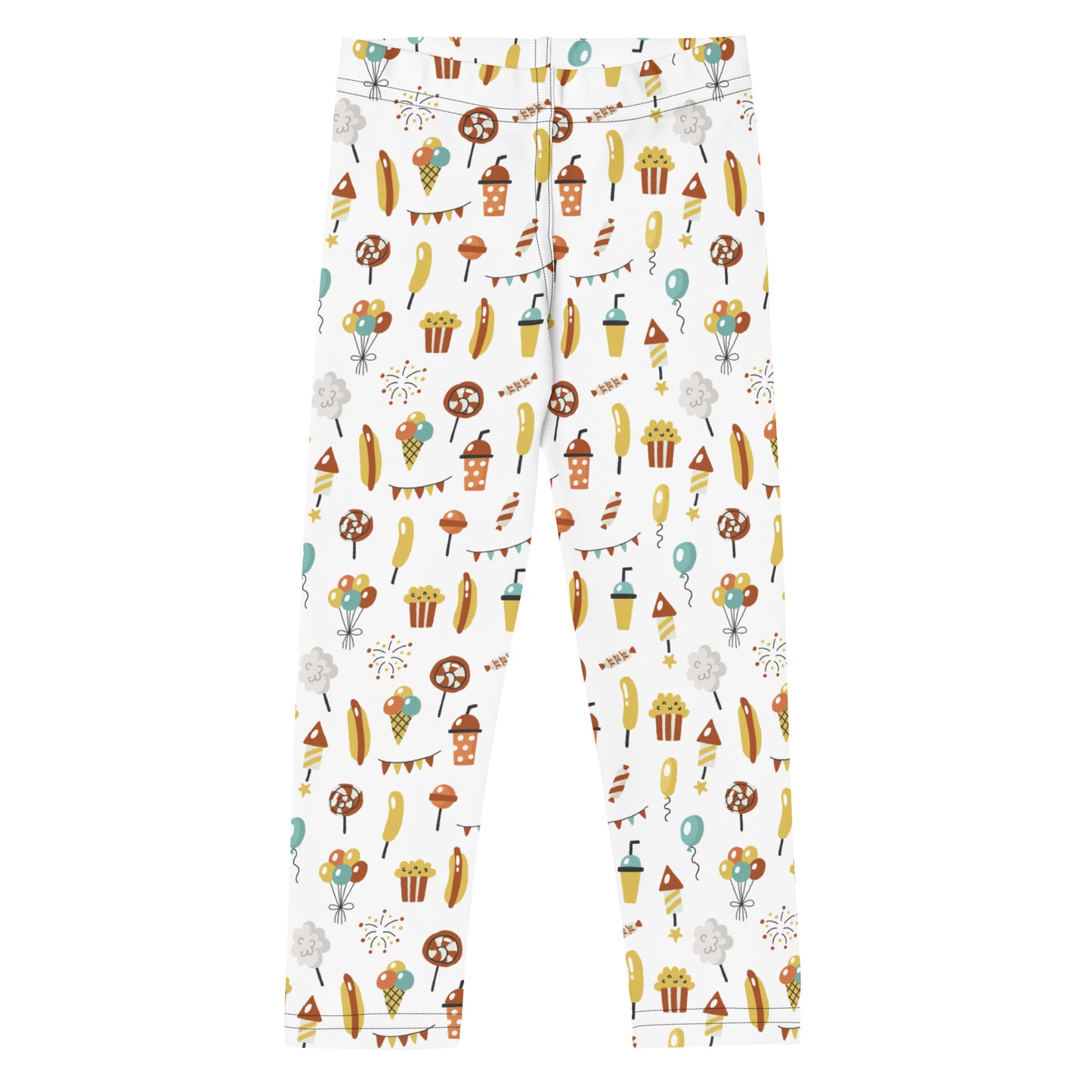 Kid's Leggings - Party Time in the Amusement Park