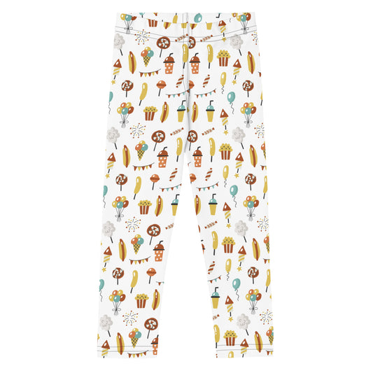 Kid's Leggings - Party Time in the Amusement Park