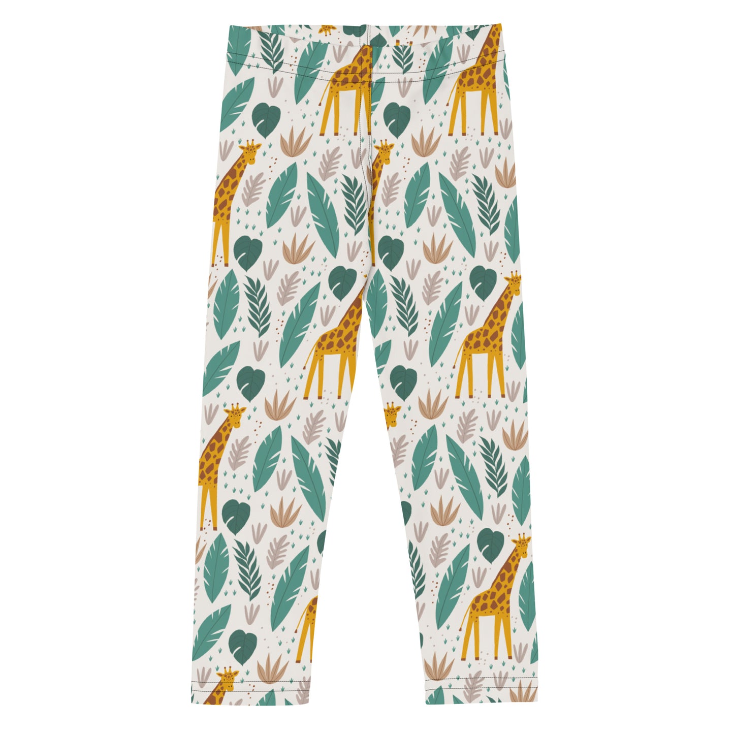 Kid's Leggings - Jungle Giraffe