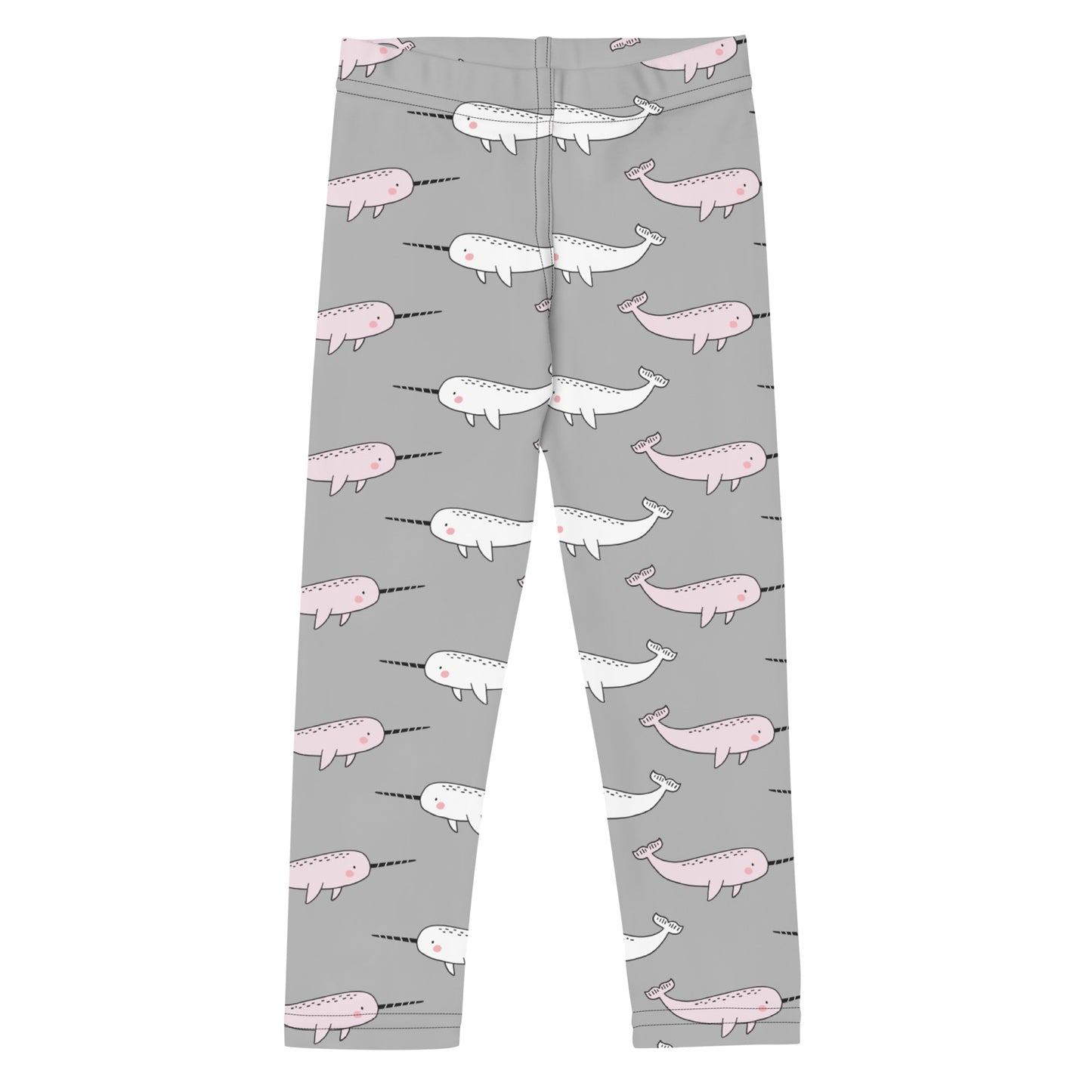 Kid's Leggings - Narwhal in Magical Water