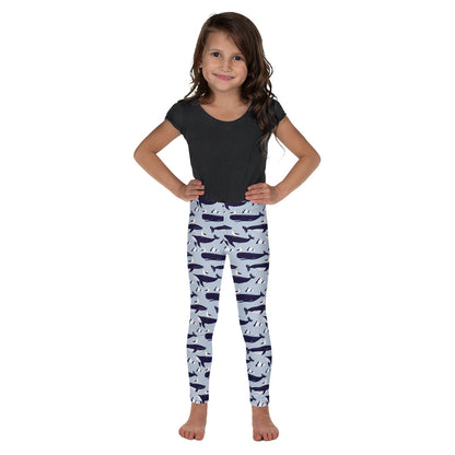 Kid's Leggings - Whales in Antarctica