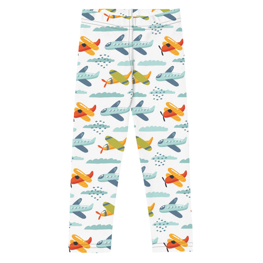 Kid's Leggings - Let's Fly! Airplanes