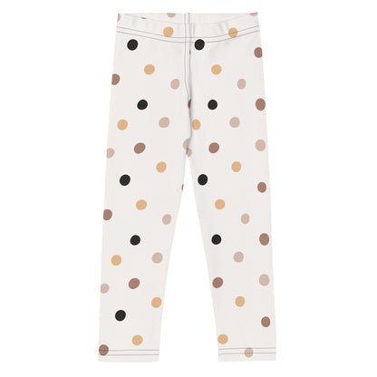 Kid's Leggings - Bohemian Girls - Boho Polka Dots