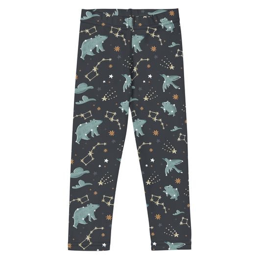 Kid's Leggings - Constellations for Space Travellers