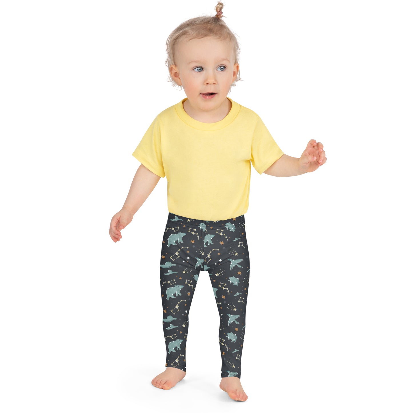 Kid's Leggings - Constellations for Space Travellers