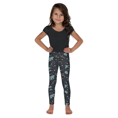 Kid's Leggings - Constellations for Space Travellers