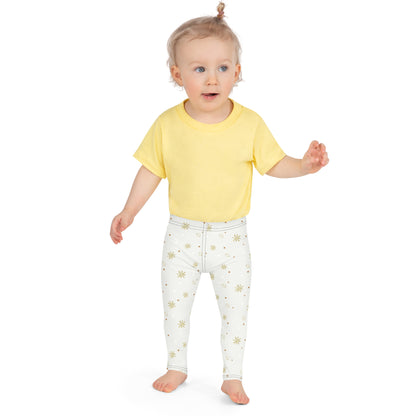 Kid's Leggings - Twinkle Twinkle Golden Stars