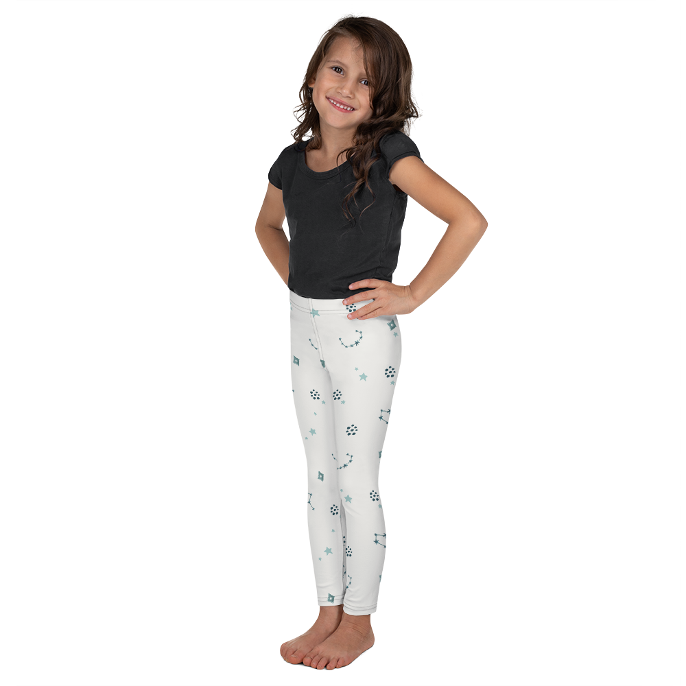 Kid's Leggings - Magical Constellations and Stars