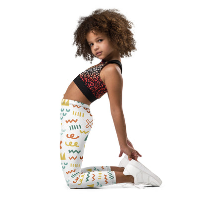 Kid's Leggings - Let's Have a Fun in the Amusement Park