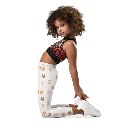 Kid's Leggings - Bohemian Girls - Numbers