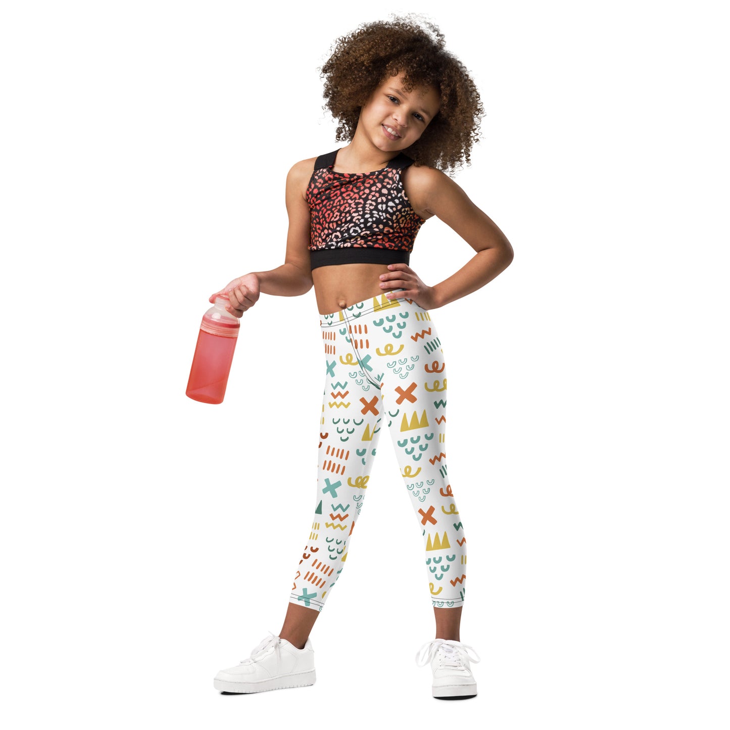 Kid's Leggings - Let's Have a Fun in the Amusement Park