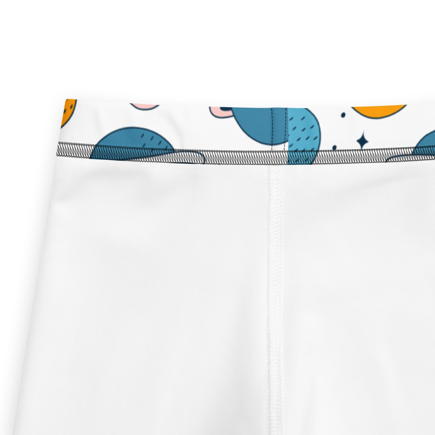 Kid's Leggings - Planet, Planet and Planet! White