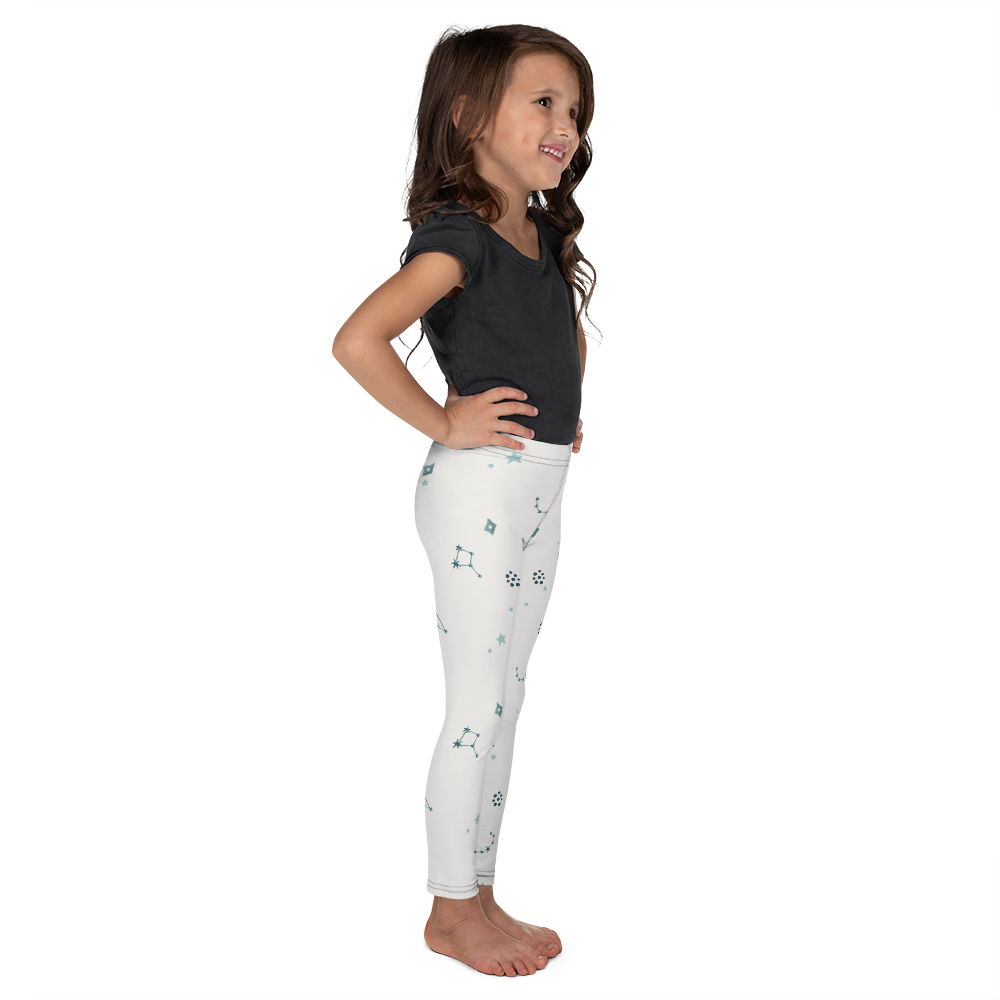 Kid's Leggings - Magical Constellations and Stars