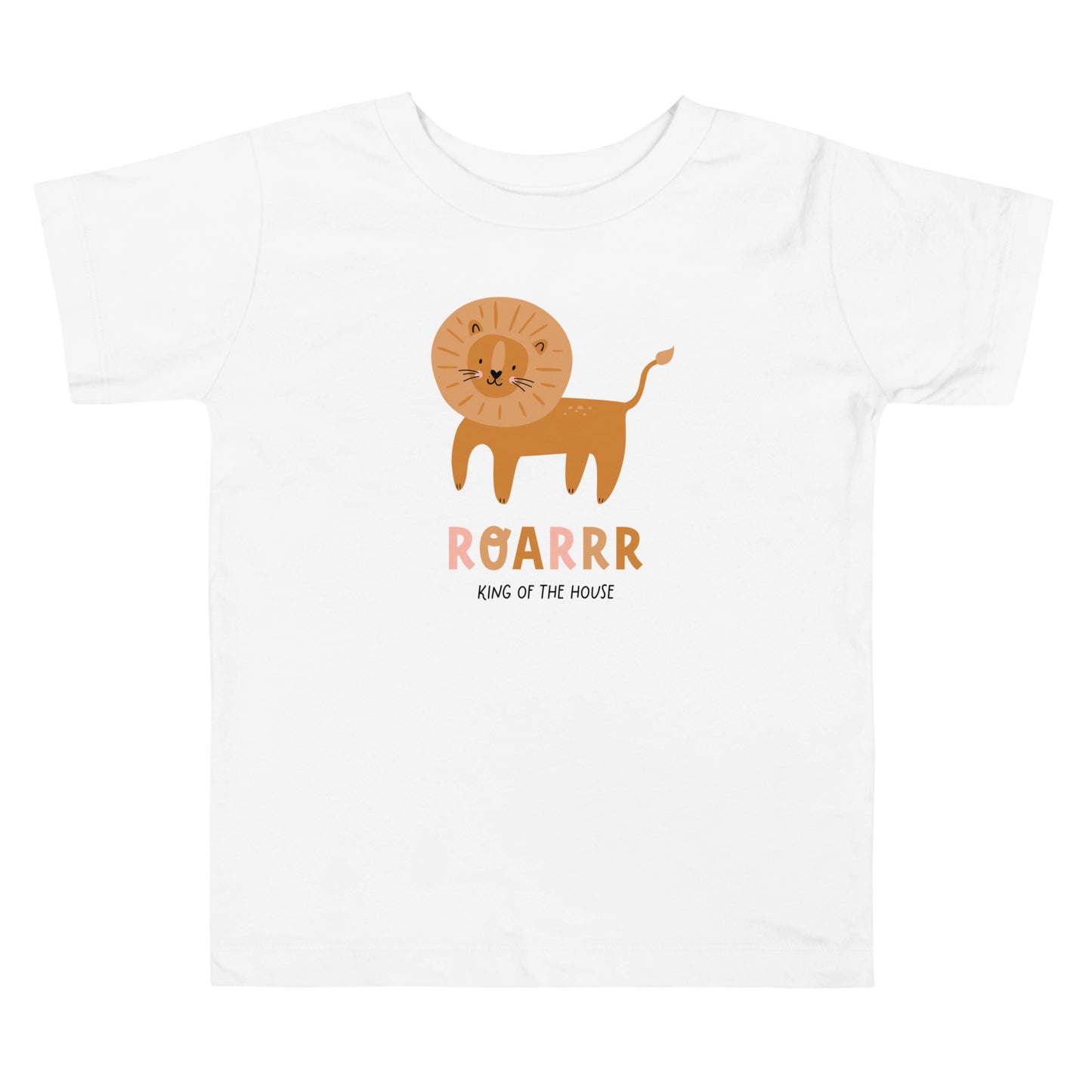 Lion King Toddler Short Sleeve Tee - King of the House T-Shirts Ages 2-5