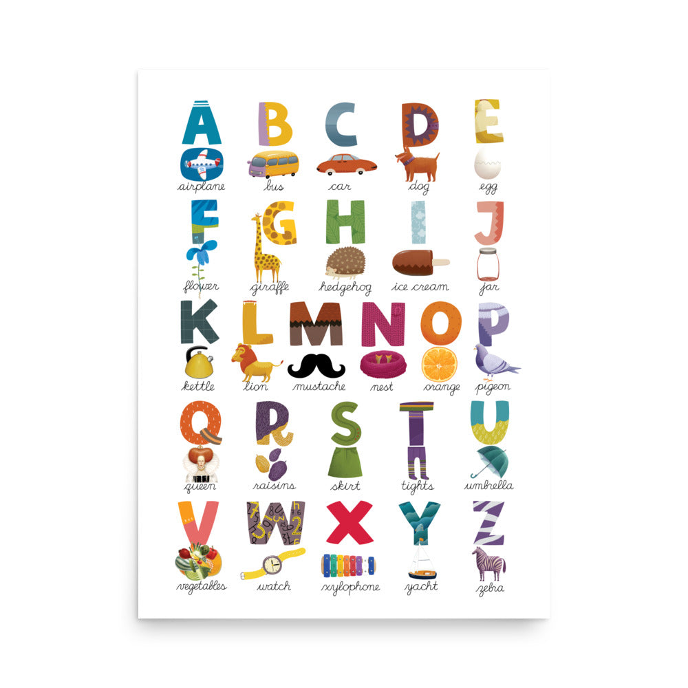 Alphabet Charts (Alphabet Letters Posters)