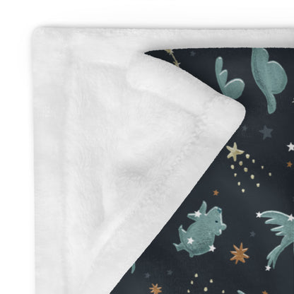 Constellations Throw Blanket for Babies and Kids